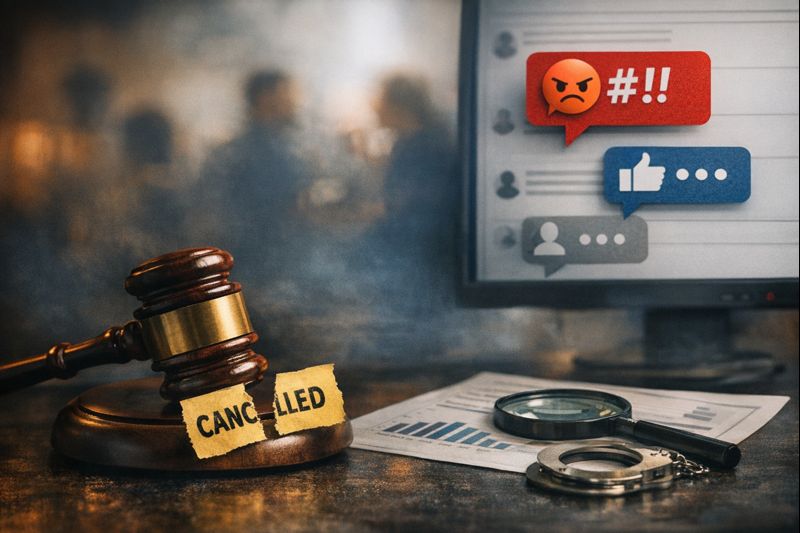 Acoso digital vs crítica legítima