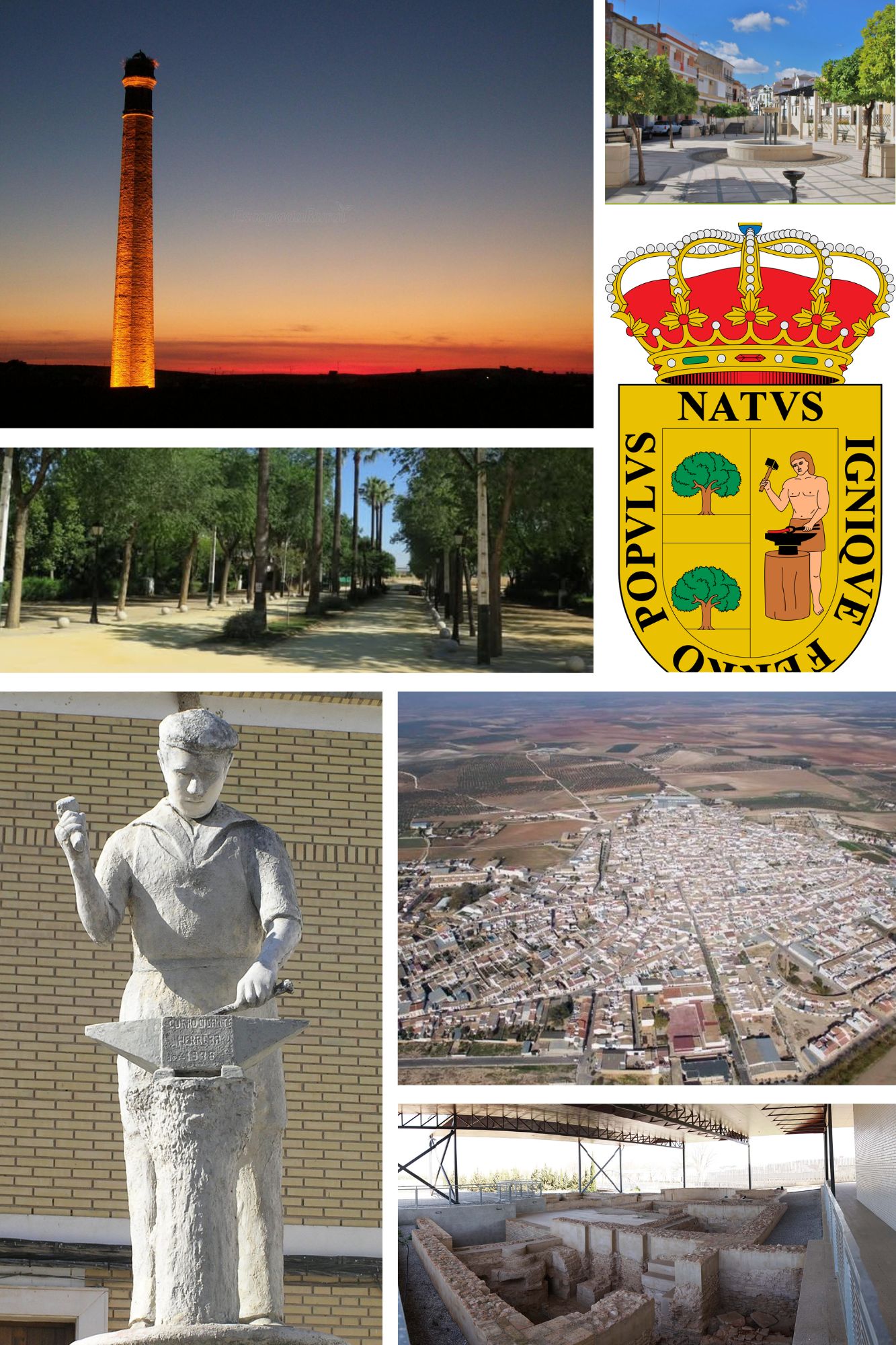 Collage de Puente Genil y Herrera